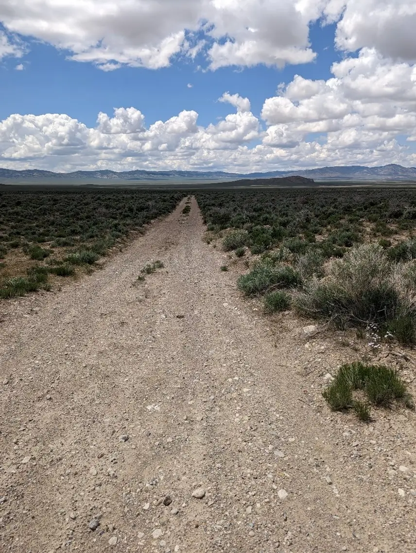 A portion of the Pony Express Trail south of Ruby Lake. The GBT uses 50 miles of this route. Can you imagine?